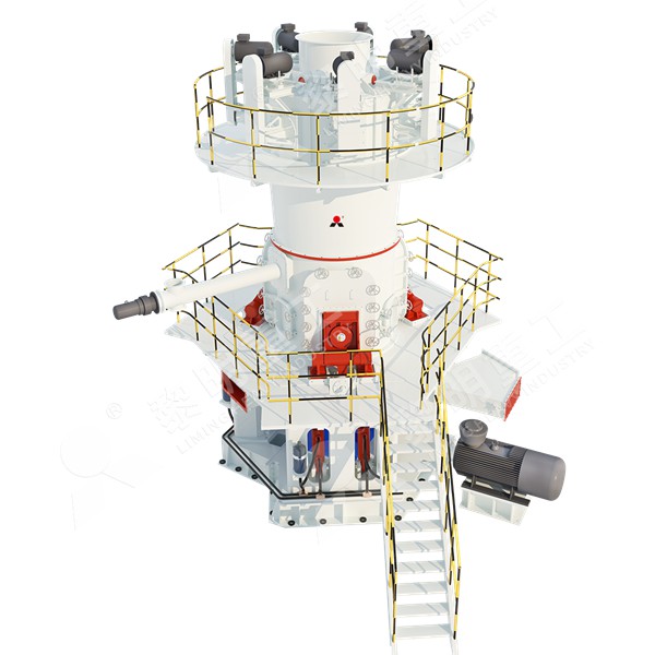 Vertical roller mill mineral grinding line in modern plant